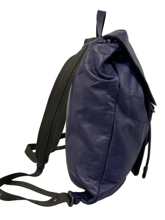 Bottega Veneta Backpack Intrecciato Navy Leather main image 11